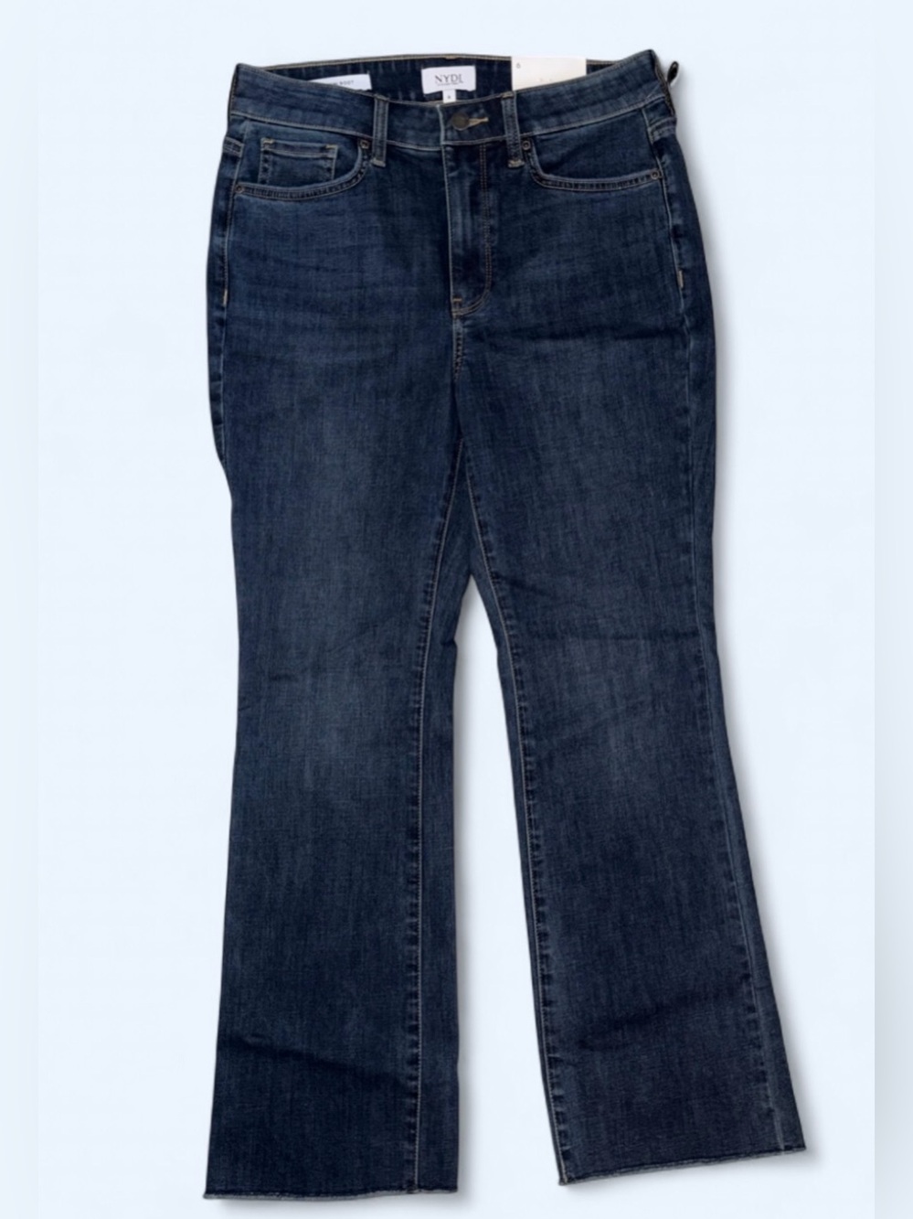 NYDJ Billie Mini Bootcut High Rise Ankle Jeans, NWT - Size 6